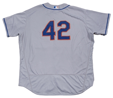 2016 Bartolo Colon Game Used New York Mets Jackie Robinson Day Road Jersey (MLB Authenticated)